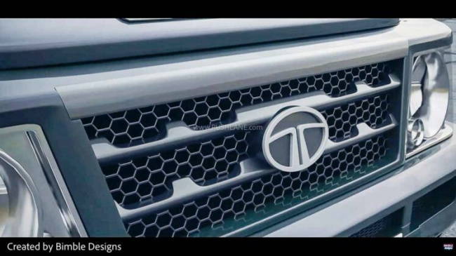 2024 tata sumo reborn – render with g class inspired design