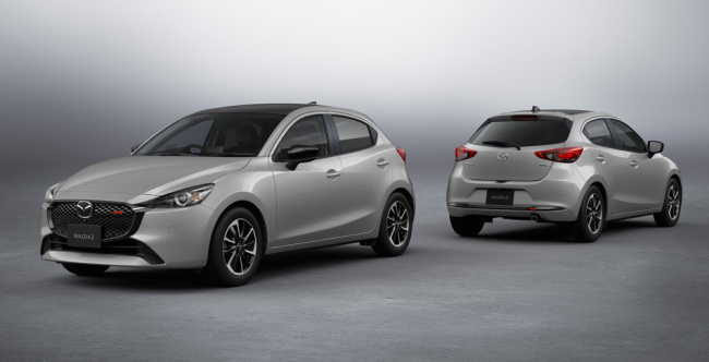 the mazda 2 has an angrier face for 2023