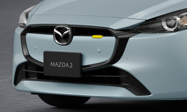 the mazda 2 has an angrier face for 2023