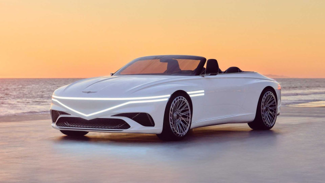 genesis x convertible concept to enter production as flagship ev