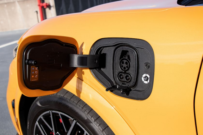 technology, ford's clever magnetic ev charger eliminates fussy cables