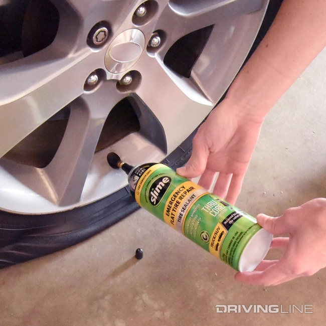 Can I Ditch My Spare Tire and Just Carry a Can of Aerosol Tire Repair Kit?