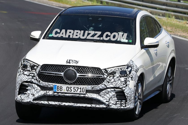teaser, luxury, 2024 mercedes-benz gle suv and coupe teased ahead of imminent reveal