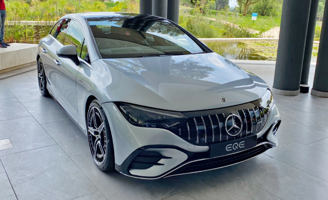 electric vehicle, mercedes-amg eqe 43, mercedes-benz, first look at the new mercedes-benz eqe in south africa