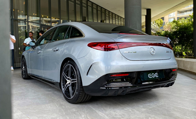 electric vehicle, mercedes-amg eqe 43, mercedes-benz, first look at the new mercedes-benz eqe in south africa