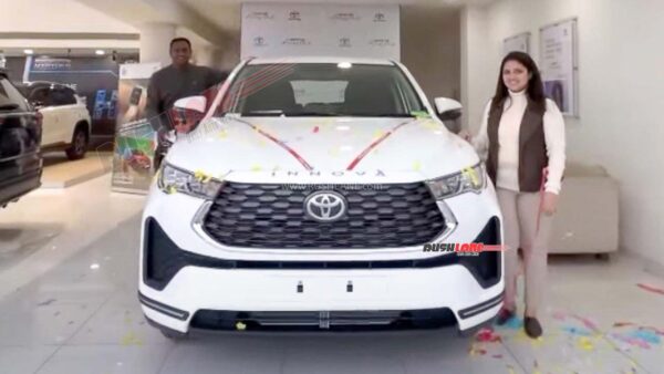 toyota innova hycross first owner delivery – hybrid variant waiting nears 1 yr