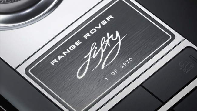it’s the range rover’s birthday edition