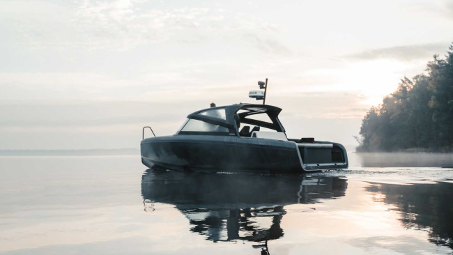 meet the candela c-8: an electric boat powered by polestar