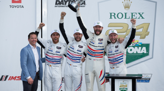 MacNeil Goes Out A Winner With Rolex 24 GTD PRO Win