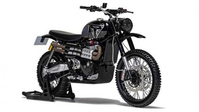 Can’t Afford A Triumph Scrambler Bond Edition? Get This Scale Model Instead