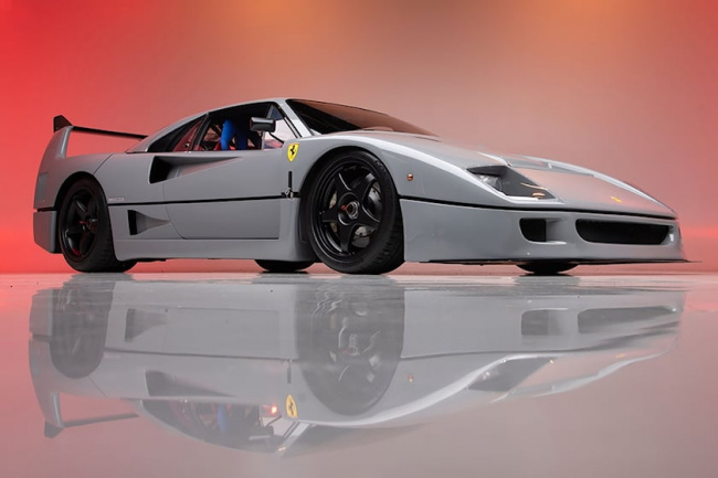 supercars, for sale, 1,000-hp ferrari f40 sells for big bucks at auction