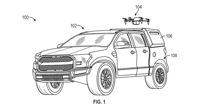 topgear malaysia, topgear, car magazine, the world's greatest car website, top gear, ford, ford is patenting drone docking on cars