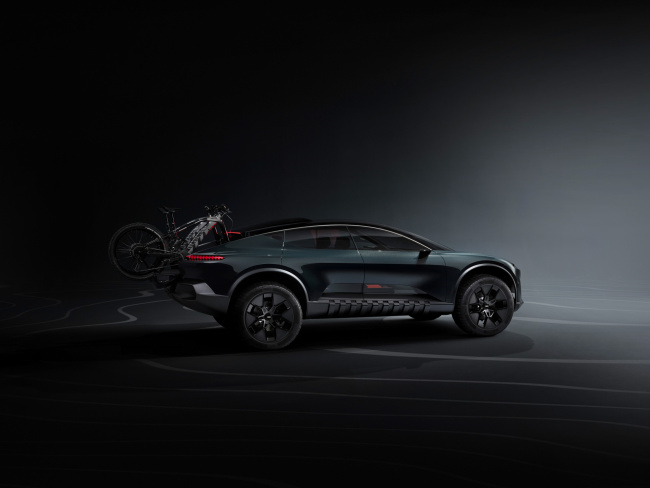 audi’s latest concept car is a four-door crossover coupé that is also a truck