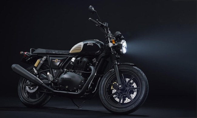royal enfield blacks out the interceptor and continental gt 650