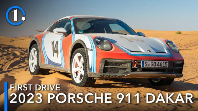 2023 porsche 911 dakar first drive review: this carrera craves dunes