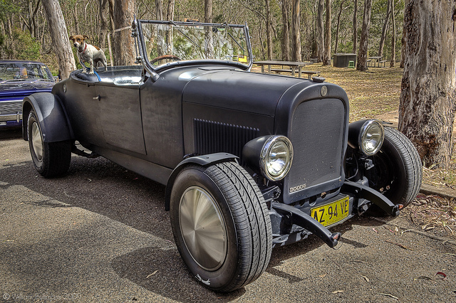 Black Antique Car in Australia, anitque car, classic car, old car, vintage cars