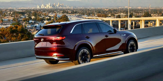 mazda cx-90 debuts in north america with 3.3-litre inline 6-cylinder turbo engine