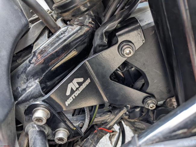 Mod update of my KTM Adventure 250: Headlight, wind deflector & more, Indian, Member Content, KTM 250 Adventure, Modifications
