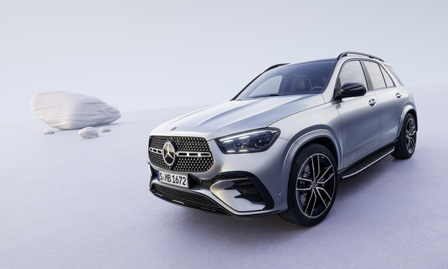 mercedes-benz refreshes the gle with updated looks, new tech and more power