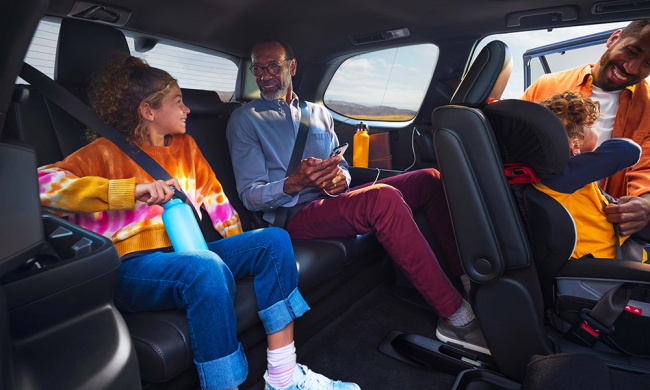 the toyota grand highlander will be able to comfortably seat adults in the 3rd row