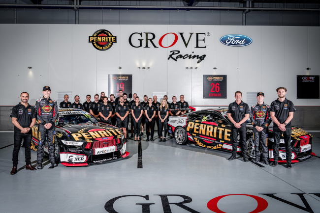 Grove Racing unveils 2023 Gen3 Supercars livery