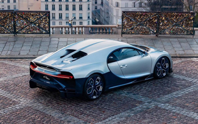 bugatti chiron profilée becomes most expensive new car sold at auction