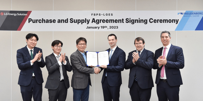 batteries, battery cells, electric buses, electric trucks, europe, fcev, freudenberg, joint venture, lg energy solution, michigan, midland, north america, suppliers, xalt energy, freudenberg signs battery module supply deal with lg es