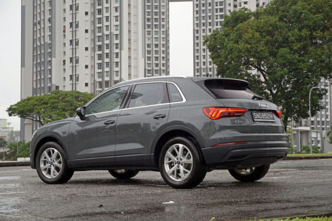 2022 audi q3 1.5 review: long walk on the mild side