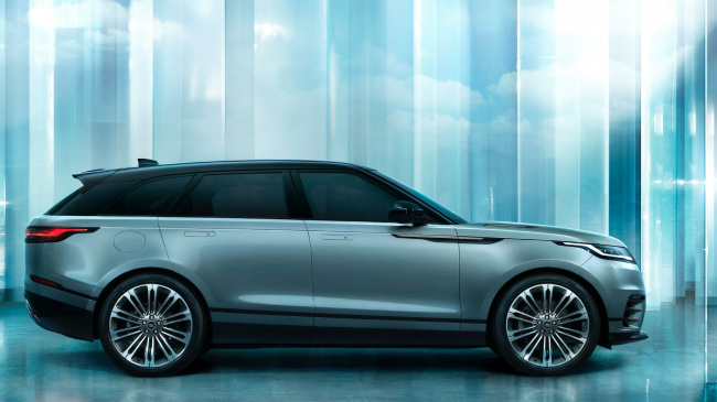 range rover velar gets updated look and a big screen
