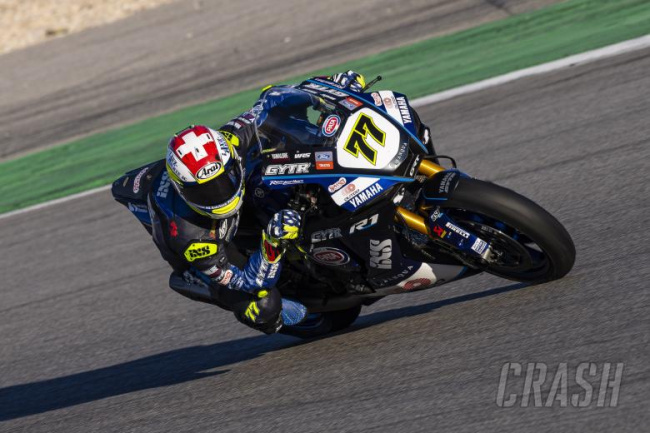 portimao worldsbk test: dominique aegerter: “braking from 300km/h is something i need to get used to”