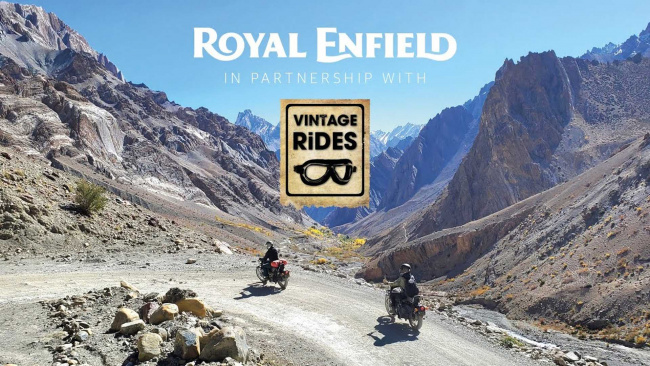 Royal Enfield And Vintage Rides Partner On Guided Tour Program