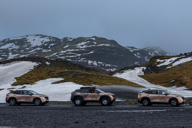 nissan, ariya, car news, adventure cars, electric cars, nissan ariya to tackle north to south pole expedition