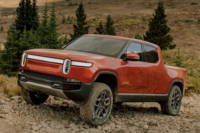 trucks, offbeat, rivian r1t gets fried and bricked after plugging into electrify america charger