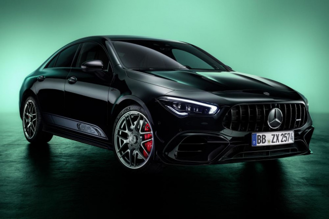 2023 mercedes-amg a45, cla45 and g63 edition 55 priced