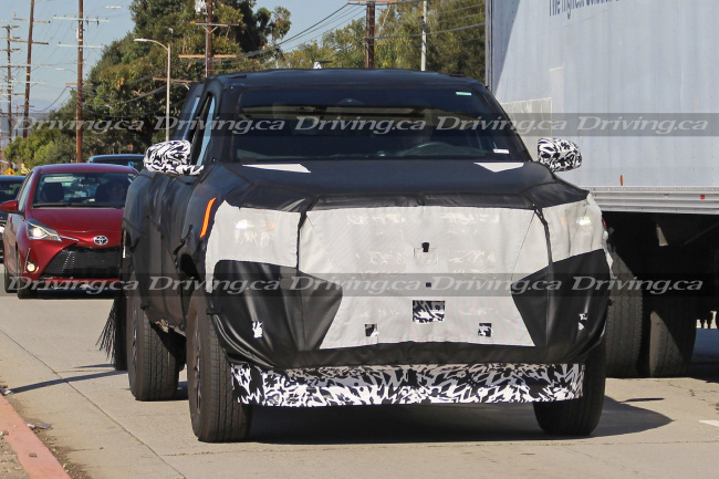 2024 toyota tacoma spied testing in california