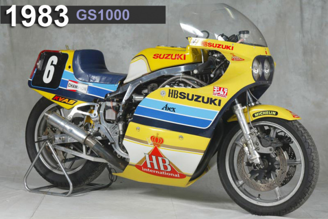 Endurance racing bikes from the 1980s like this 1983 Suzuki GS 1000 were rad. You can easily see the CFMoto’s inspiration.