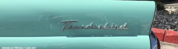 1955 Ford Thunderbird, ford, Ford Thunderbird