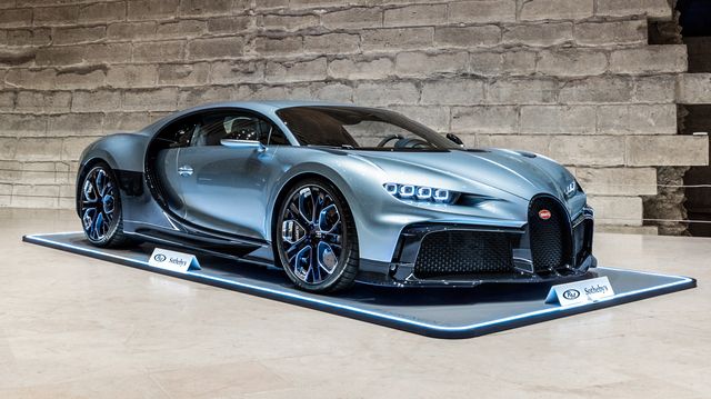 One-Off Bugatti Chiron Profilée Becomes Most Expensive New Car Ever Sold at Auction