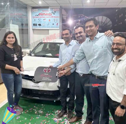 tech company gifts a toyota glanza car – to 13 long term employees