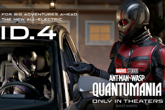 video, movies & tv, the vw id.4 is going big in the new ant-man movie