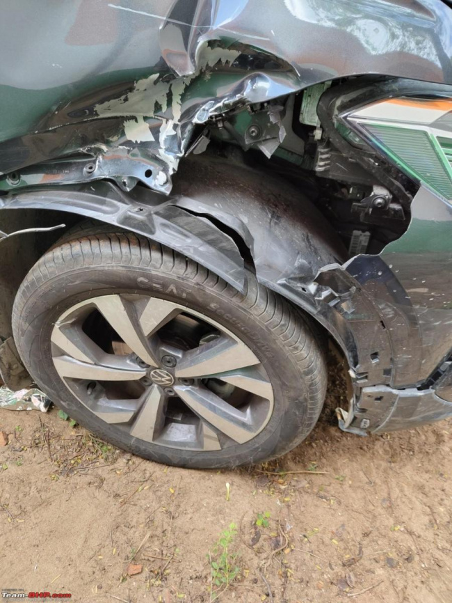 Drunk biker crashes into my Taigun: Rs. 1.5 lakh of damage, Indian, Member Content, Volkswagen Taigun, Accident, street experiences