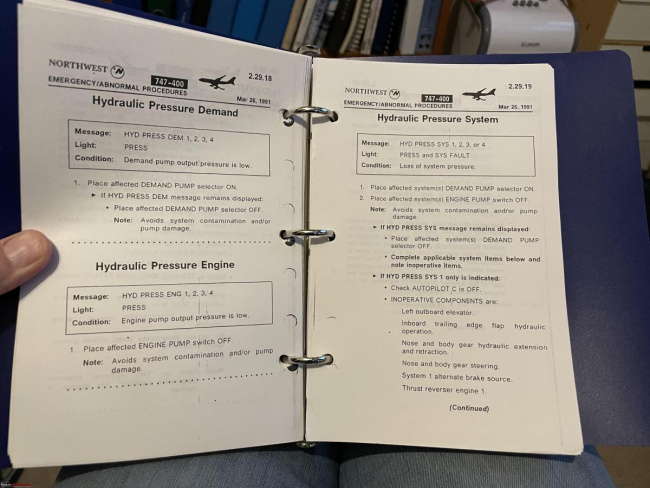 Boeing 747: Enthusiast shares collection of manuals, checklists & more, Indian, Member Content, Boeing, aeroplane