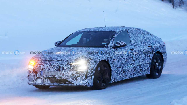 audi rs6 e-tron possibly spied for the first time