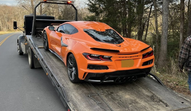 corvette, chevrolet corvette, chevrolet, 2023 corvette z06 engine fails with just 621 miles on the clock