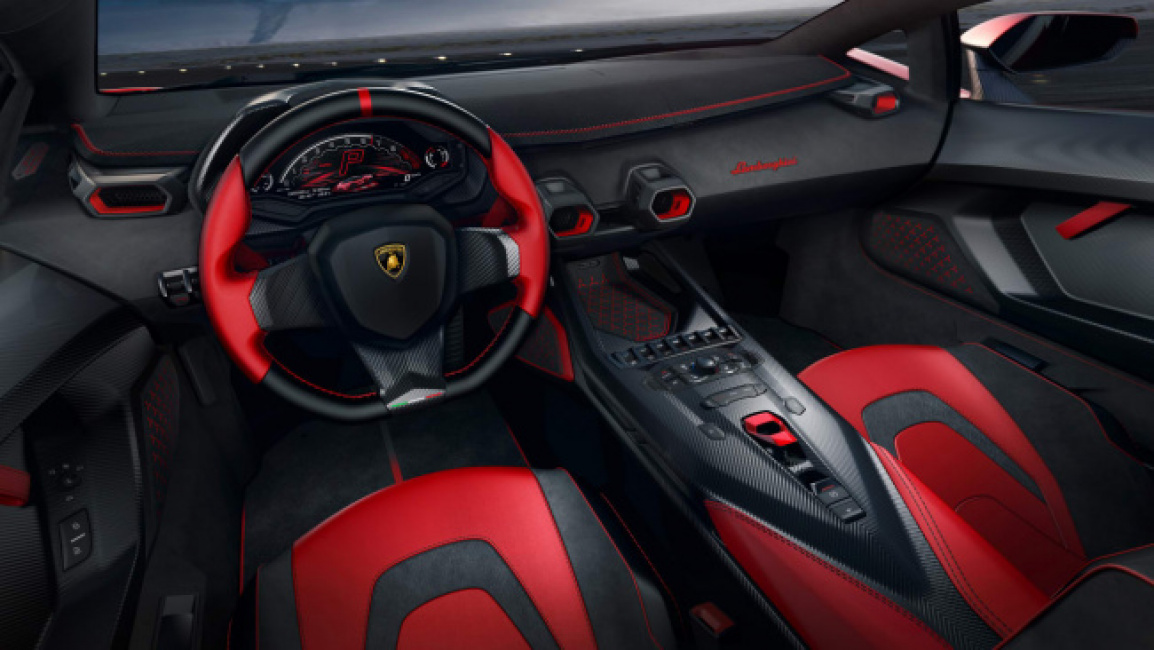 Lamborghini Auténtica roadster - interior
