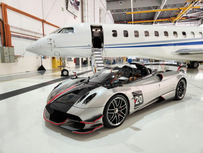 pagani and bombardier display high-flyers worth s$117-million in singapore