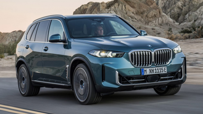 x5 suv, family suvs, 2023 bmw x5 facelift: pricing, specs and all the changes