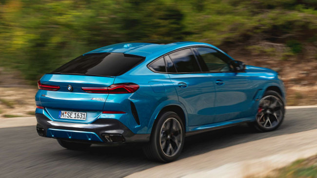 x6 suv, family suvs, new bmw x6 coupe-suv arrives alongside facelifted x5