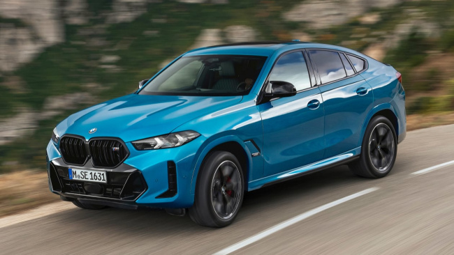x6 suv, family suvs, new bmw x6 coupe-suv arrives alongside facelifted x5