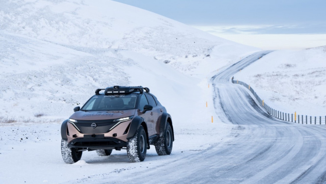 nissan ariya e-4orce, nissan ariya, nissan, ariya, arctic trucks, nissan ariya embarks on expedition from north pole to south pole